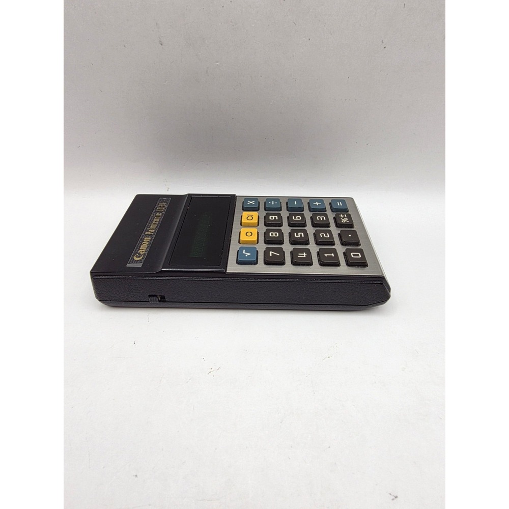Vintage CANON Palmtronic Calculator LD-81 VFD Green Led Retro Computer Japan - Picture 6 of 11